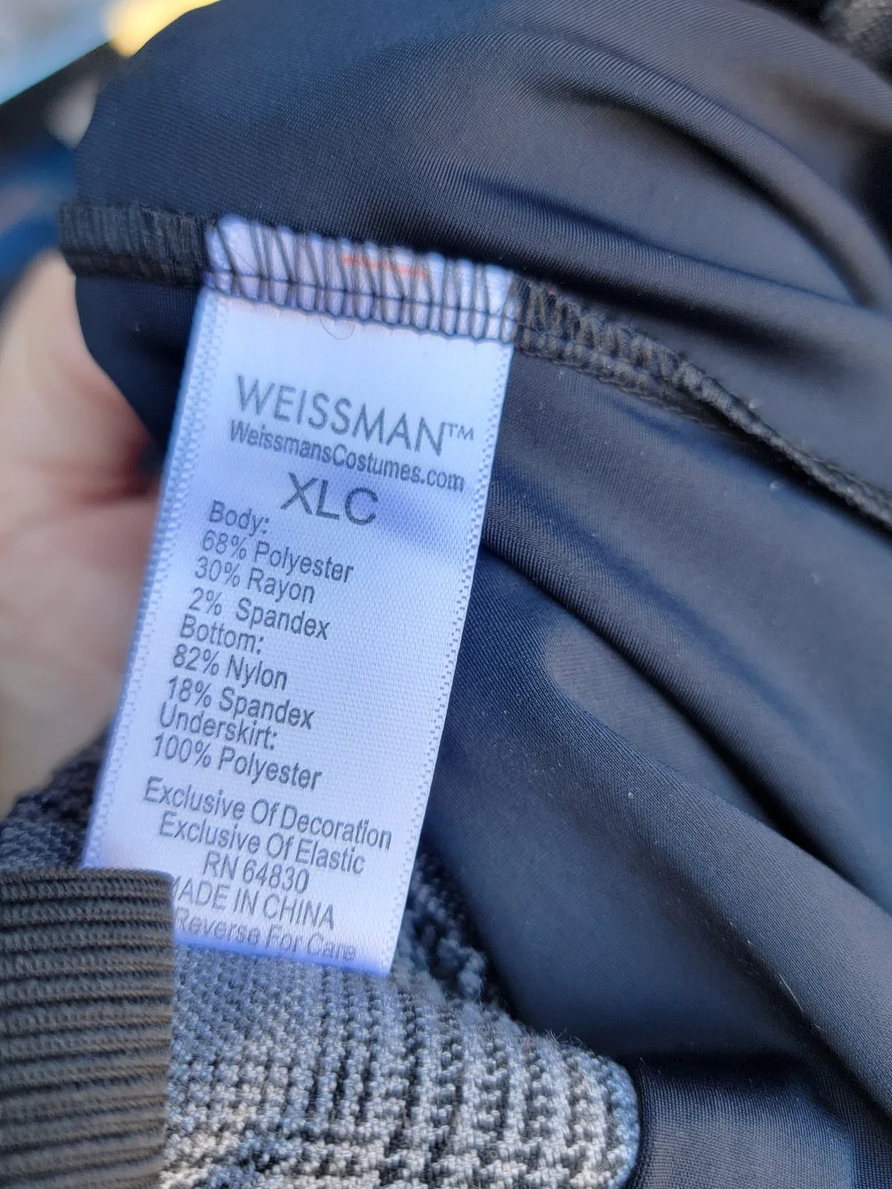 Weissman plaid skirt